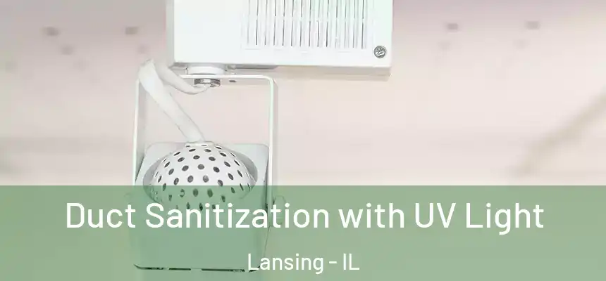  Duct Sanitization with UV Light Lansing - IL